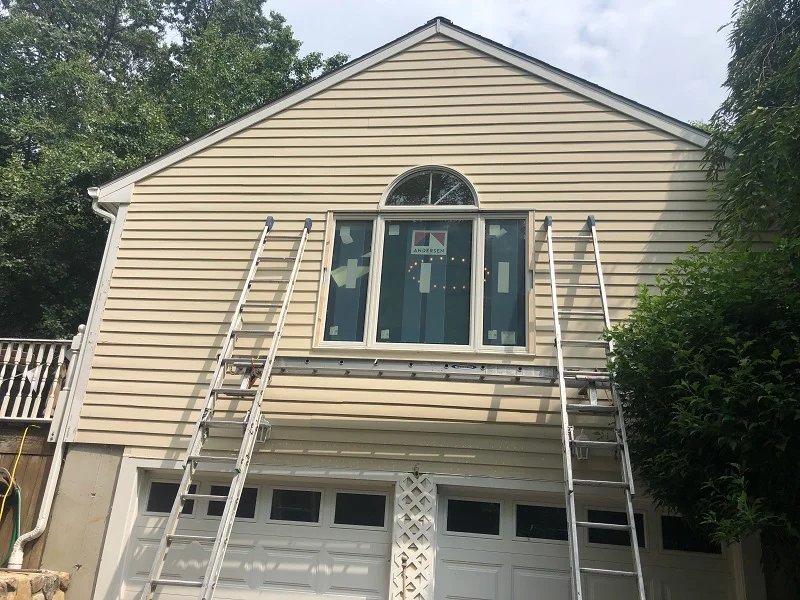 Andersen 400 Series triple casement Wilton,CT